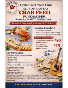 CRAB FEED ANYONE?