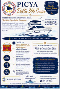 PICYA DELTA CRUISE AUG 30th